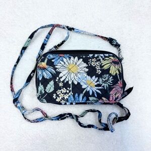 Vera Bradley Daisies Floral Crossbody Bag